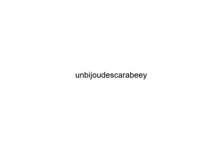 unbijoudescarabeey