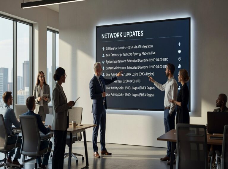 Network Updates Roarbiznes