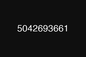 5042693661