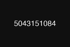 5043151084