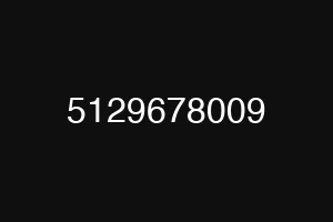 5129678009