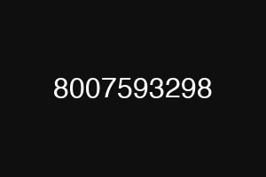 8007593298