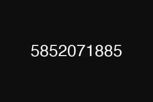 5852071885