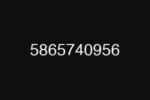5865740956
