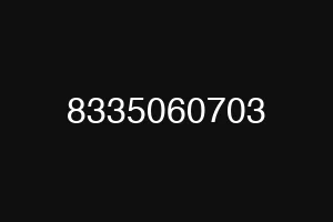 8335060703