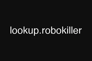lookup.robokiller